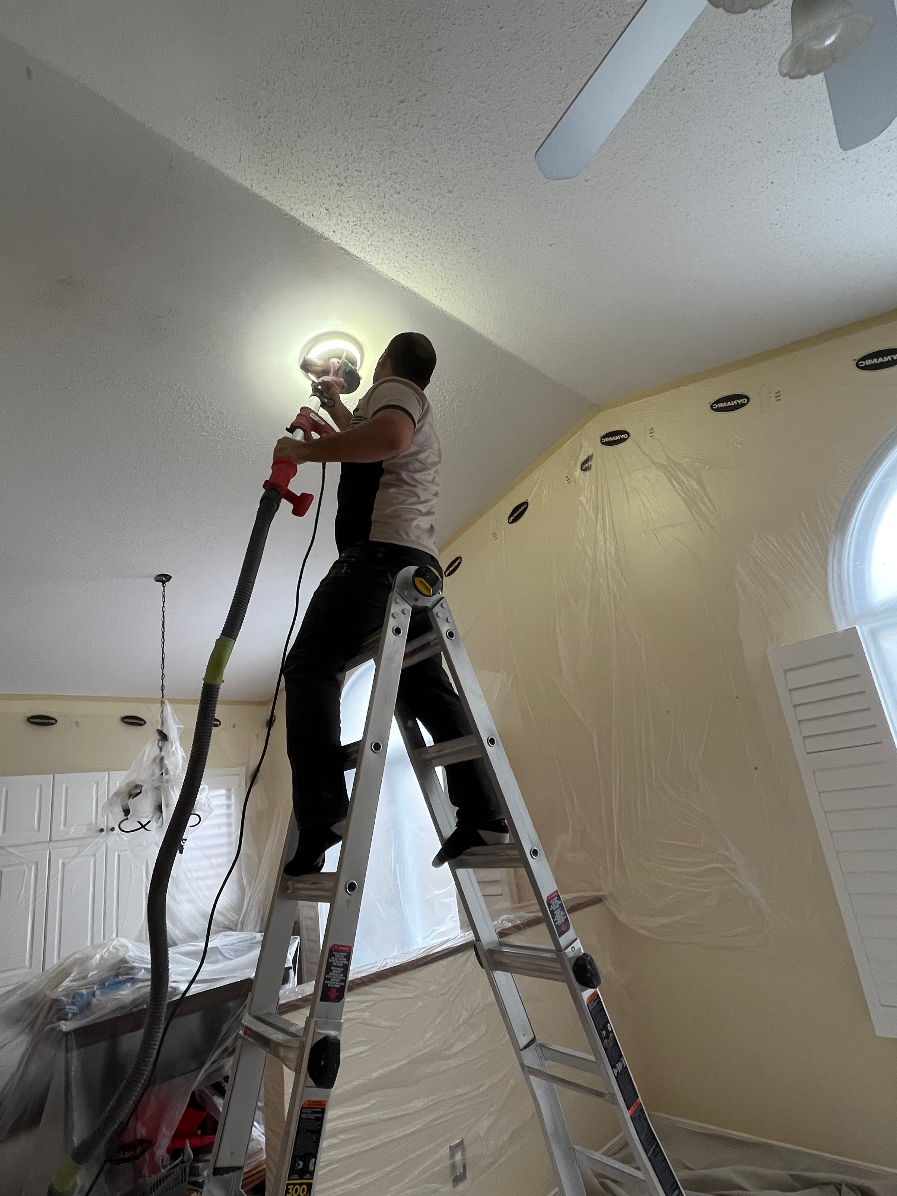 Popcorn Ceiling Removal